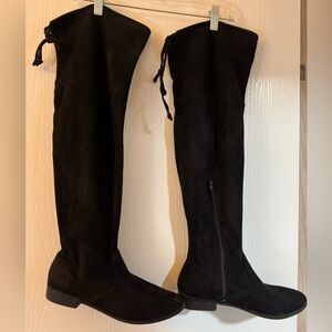 Black Over-the-Knee Women's Boots
